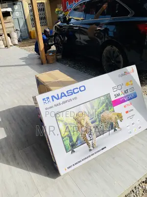 Quality Nasco 50 Inch Digital Satellite Smart Television.