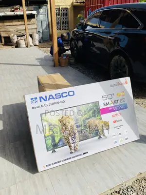 Brand New Nasco 50” Led Uhd/ Smart Satellite Television