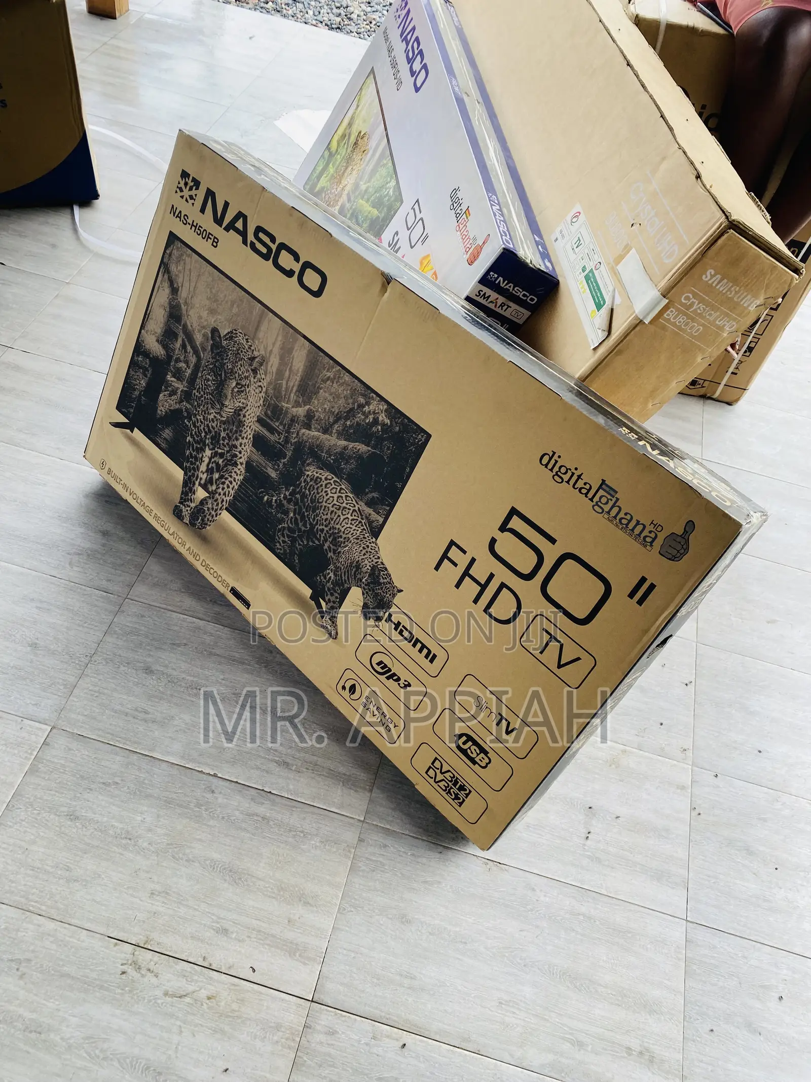 Buy Quality Nasco 50” FHD Digital Satellite Television.