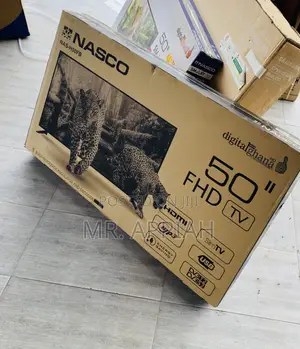 Sealed in Box Nasco 50” Led FHD Digital Satellite Tv.