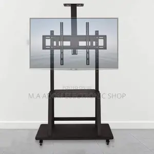 Mobile Tv Cart for Large Screen Tv Between 60”-100”