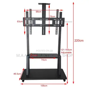 Heavy Duty Floor Standing Tv Stand for TVS Between 32”-100”