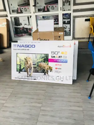 50 Inches Glossy Led Smart Nasco UHD Tv