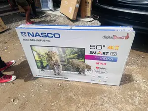 Slim Uhd Smart Glossy Screen Nasco 50”Tv
