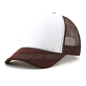 TWO-TONE Trucker Hat Mesh Back Snapback Baseball Cap Solid.