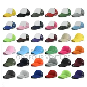 TWO-TONE Trucker Hat Mesh Back Snapback Baseball Cap Solid.