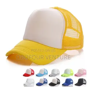 TWO-TONE Trucker Hat Mesh Back Snapback Baseball Cap Solid.