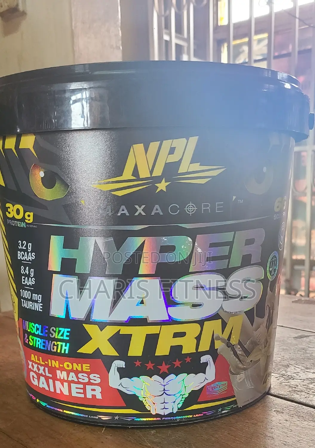 Mass Gainer 4kg Bucket ( NPL Hyper Gain)