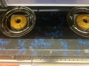2 Burner Tempered Glass Gas Stove- Auto Ignition