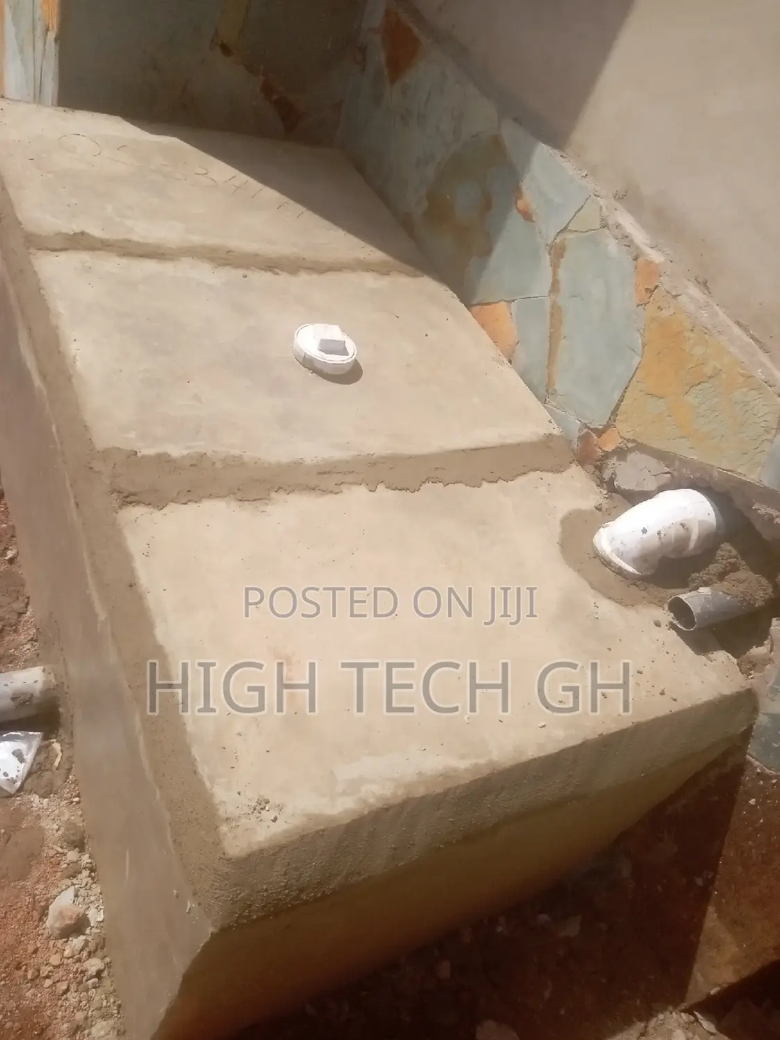 Akuapem South Biogas/Biofil Toilet Facility.