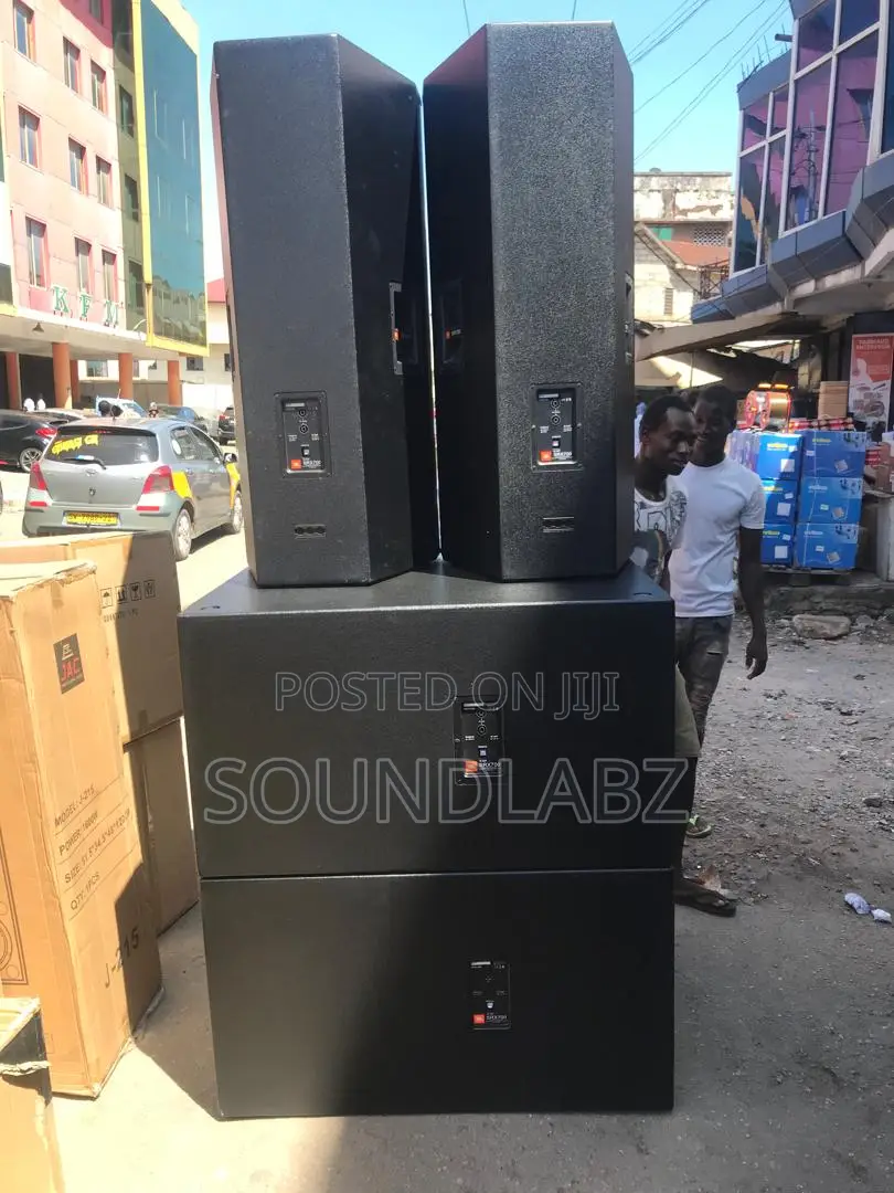 Jbl Double Bass And Mid Range Speakers (Full Set)
