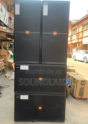 Jbl Double Bass And Mid Range Speakers (Full Set)