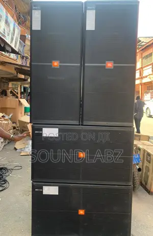 Jbl Double Bass And Mid Range Speakers (Full Set)