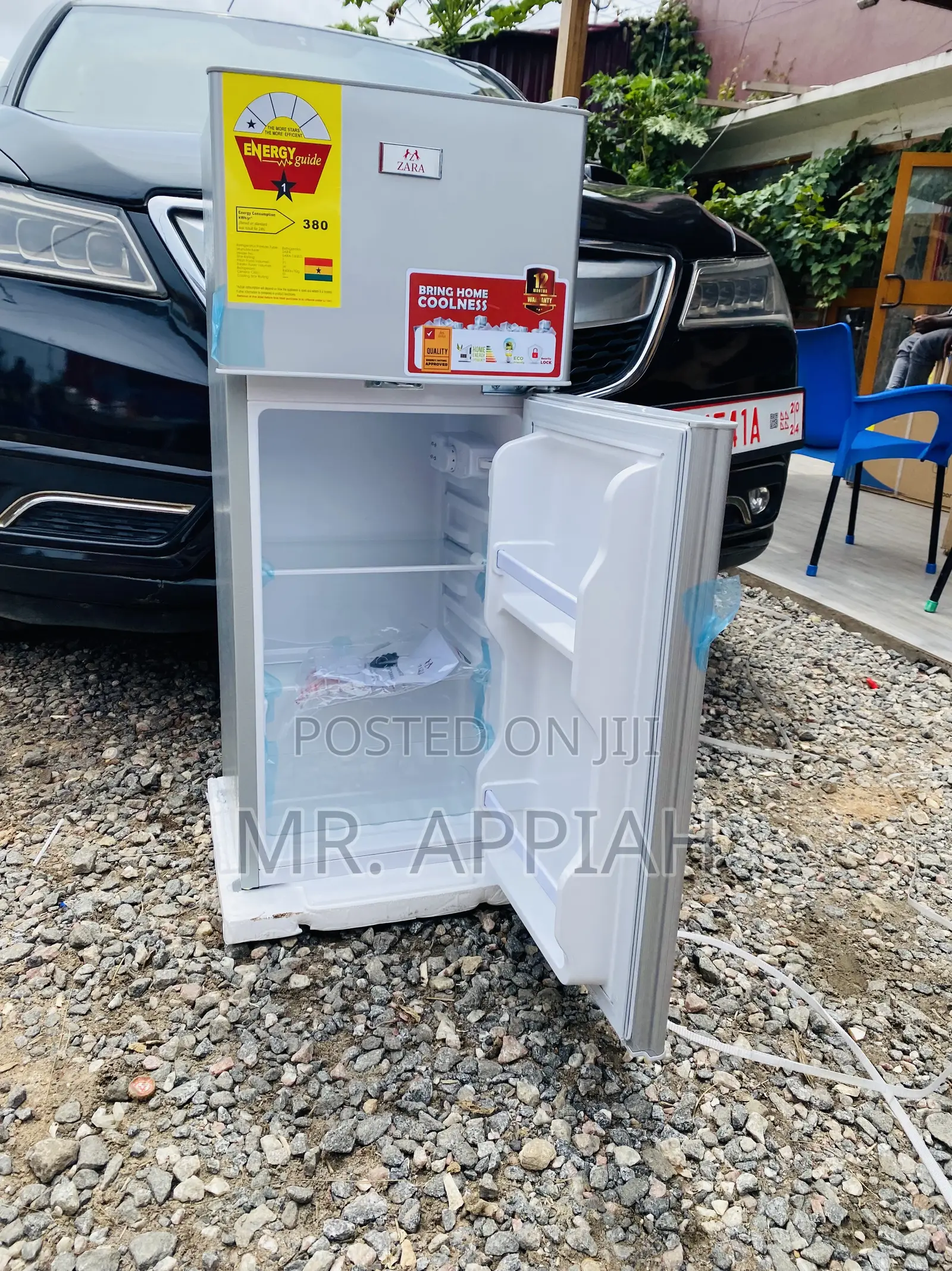 Super Cooling Zara 135 KH Double Door Electric Fridge.