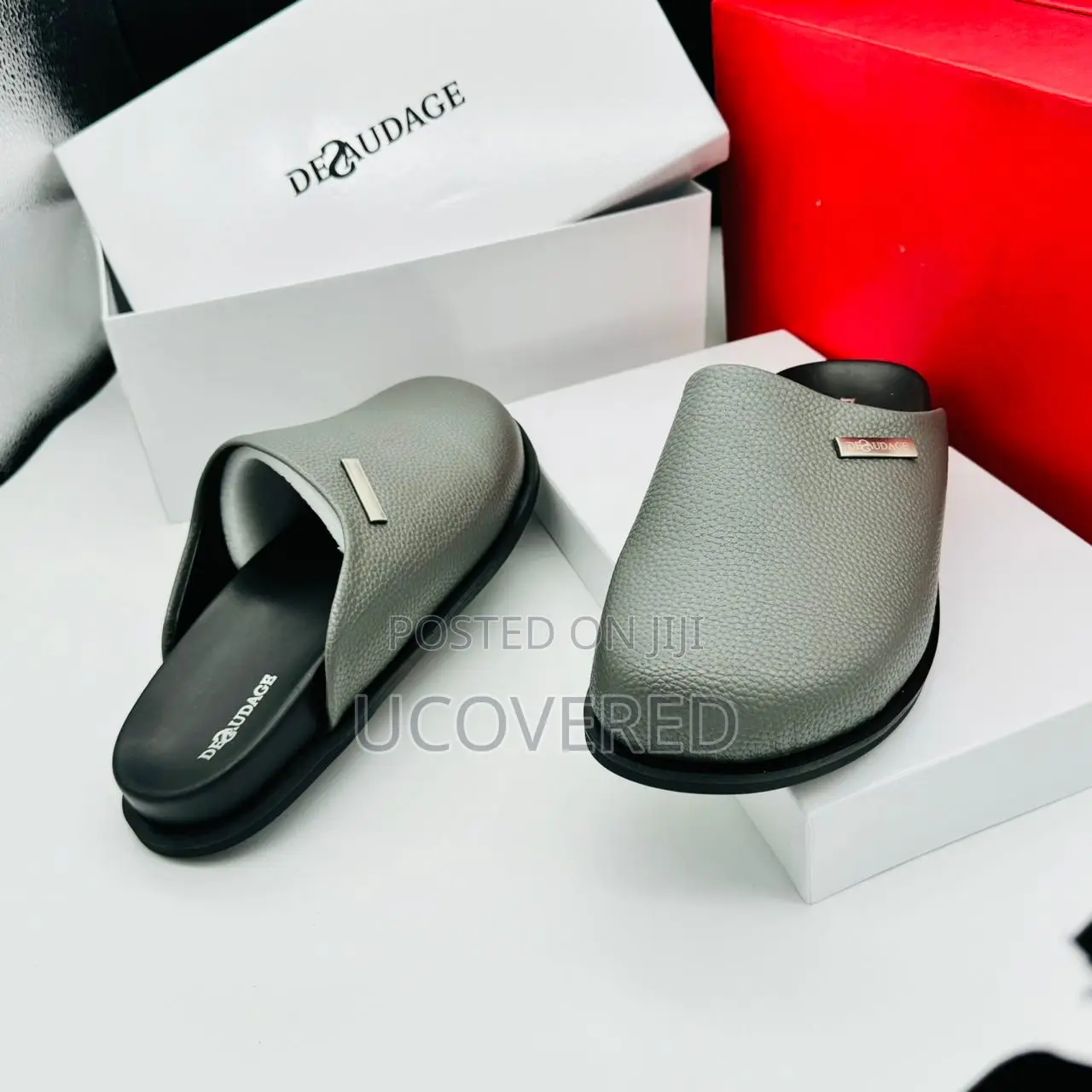 Desaudage Leather Half Shoes