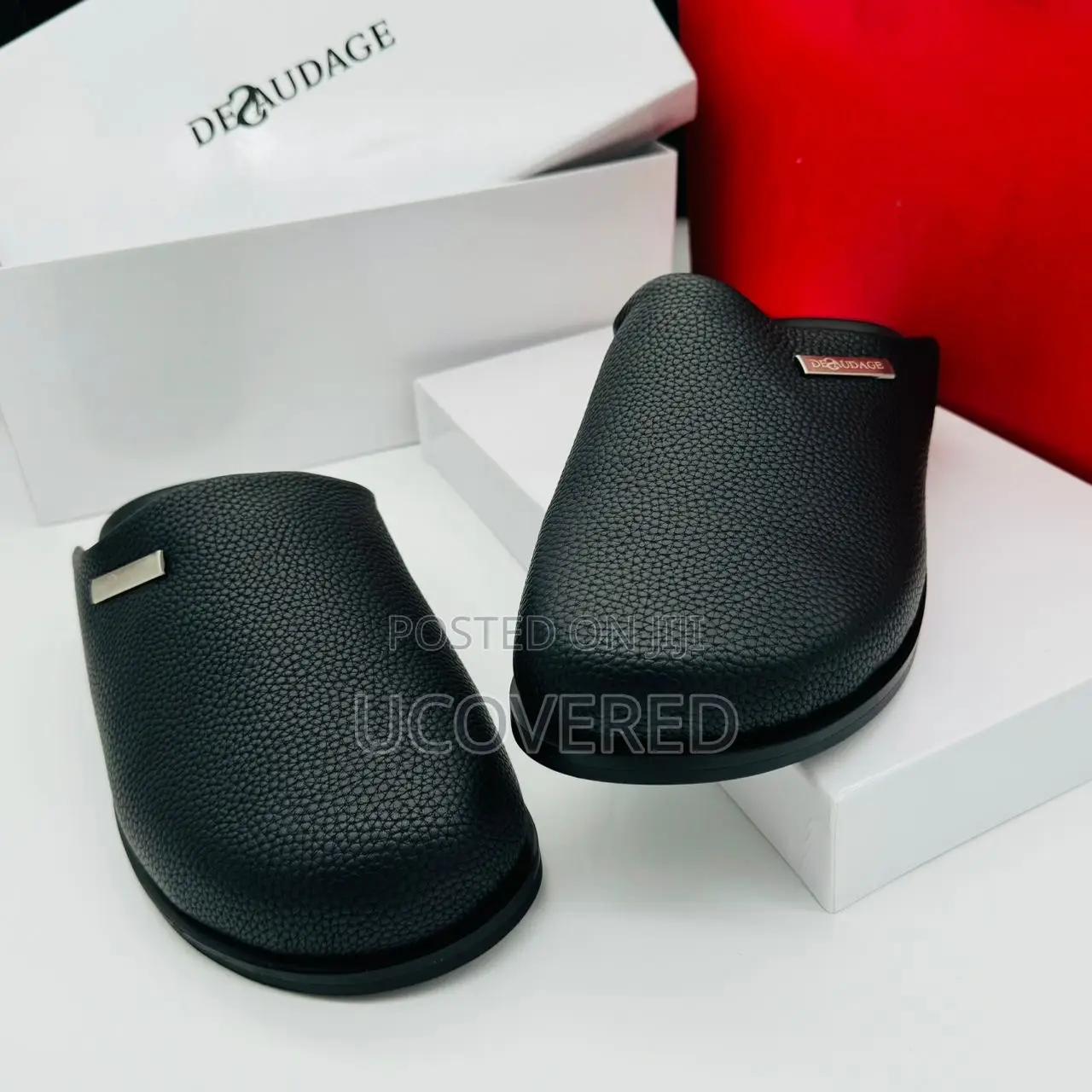 Desaudage Leather Half Shoes