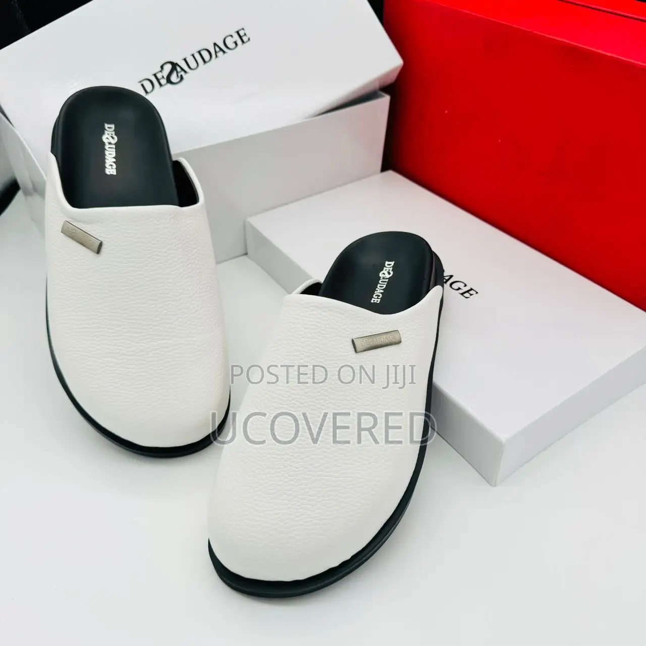 Desaudage Leather Half Shoes