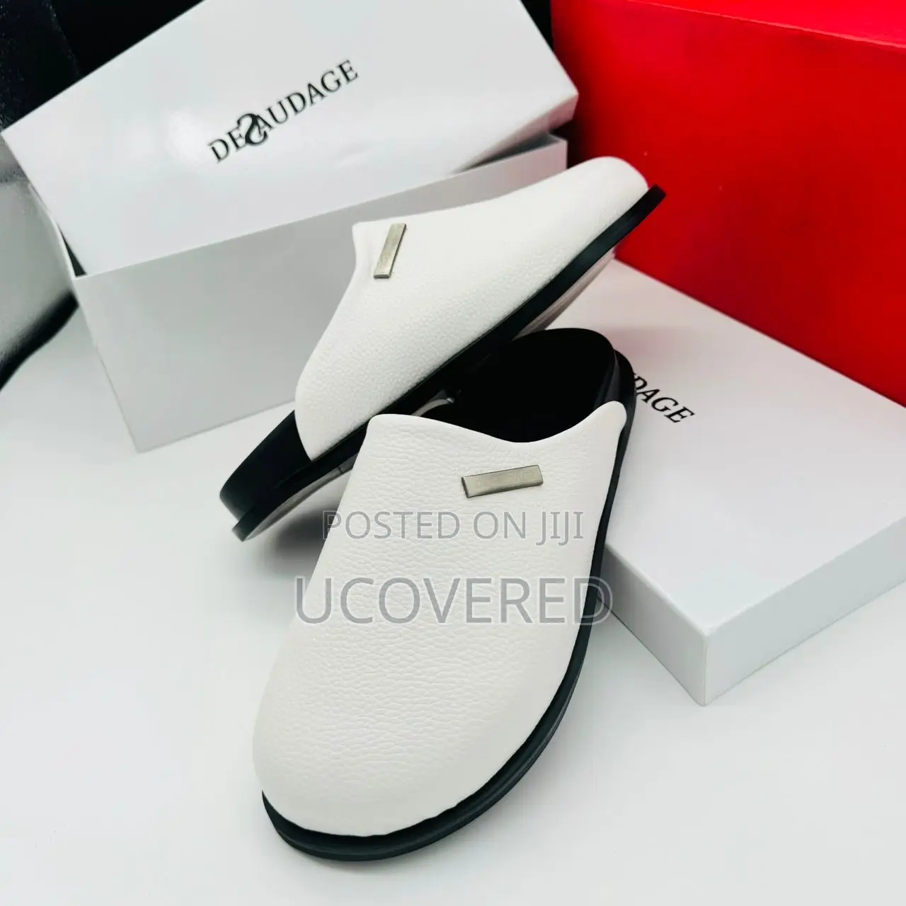 Desaudage Leather Half Shoes