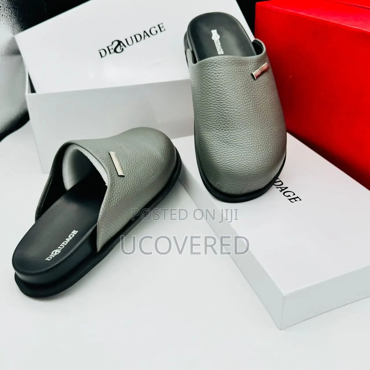 Desaudage Leather Half Shoes