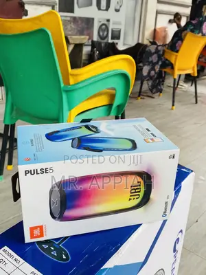 Sleek JBL Pulse 5 Bluetooth Speaker + Dazzling Light.