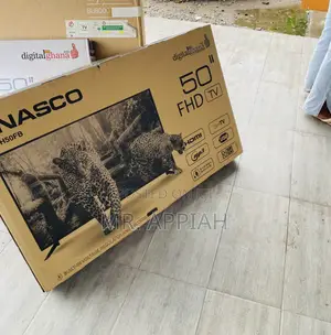 Shop Classic Nasxo 50 Inch Led Digital Satellite Tv,Black.