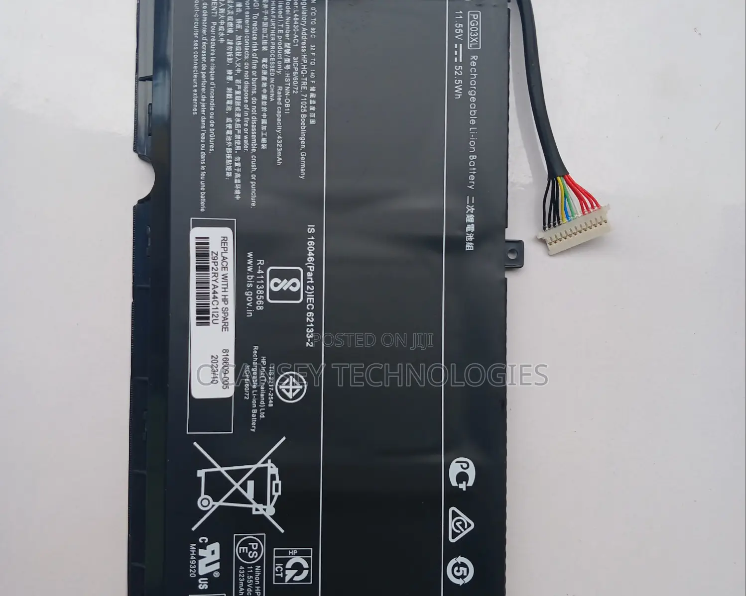 Original Hp Pg03xl Battery for Hp Pavilion Gaming 15-Dk