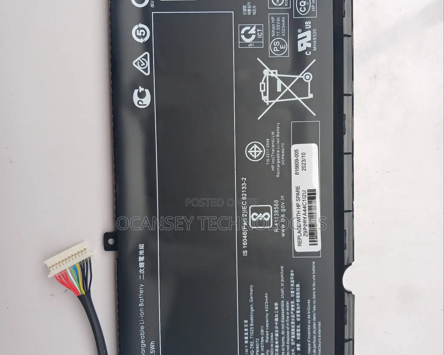 Original Hp Pg03xl Battery for Hp Pavilion Gaming 15-Dk
