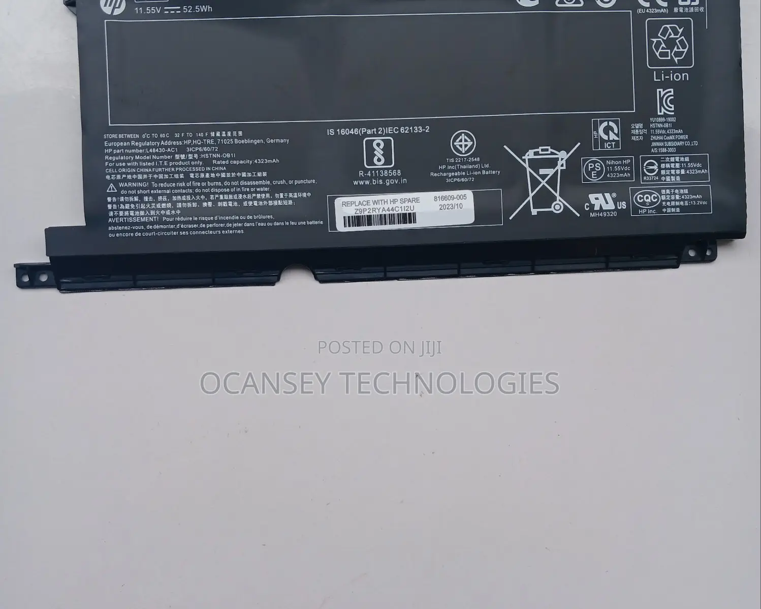 Original Hp Pg03xl Battery for Hp Pavilion Gaming 15-Dk