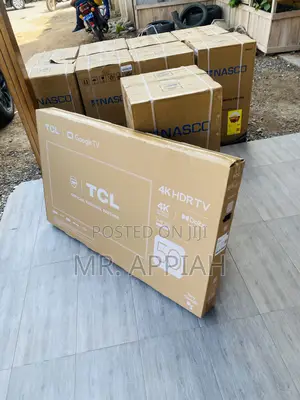 Sleek TCL Qled 50C645 Smart Android Television.