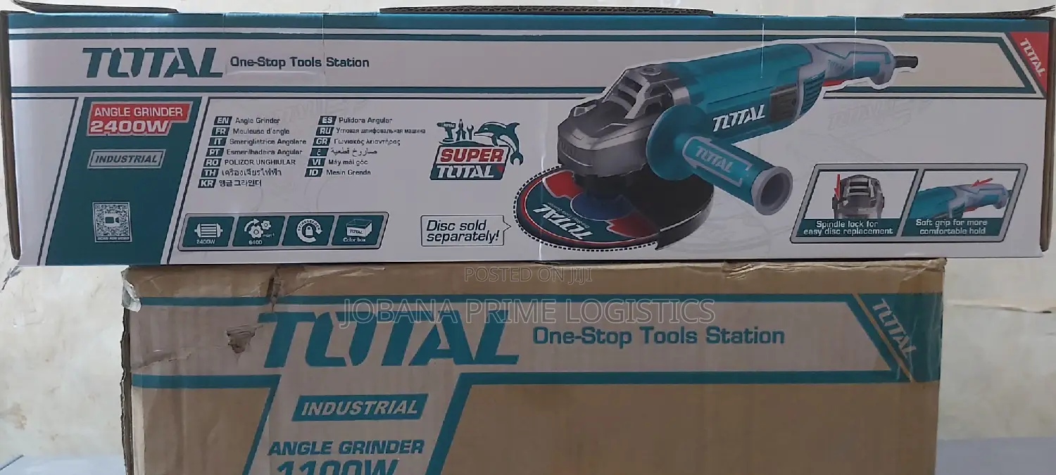 Total 2400w Angle Grinder 9"