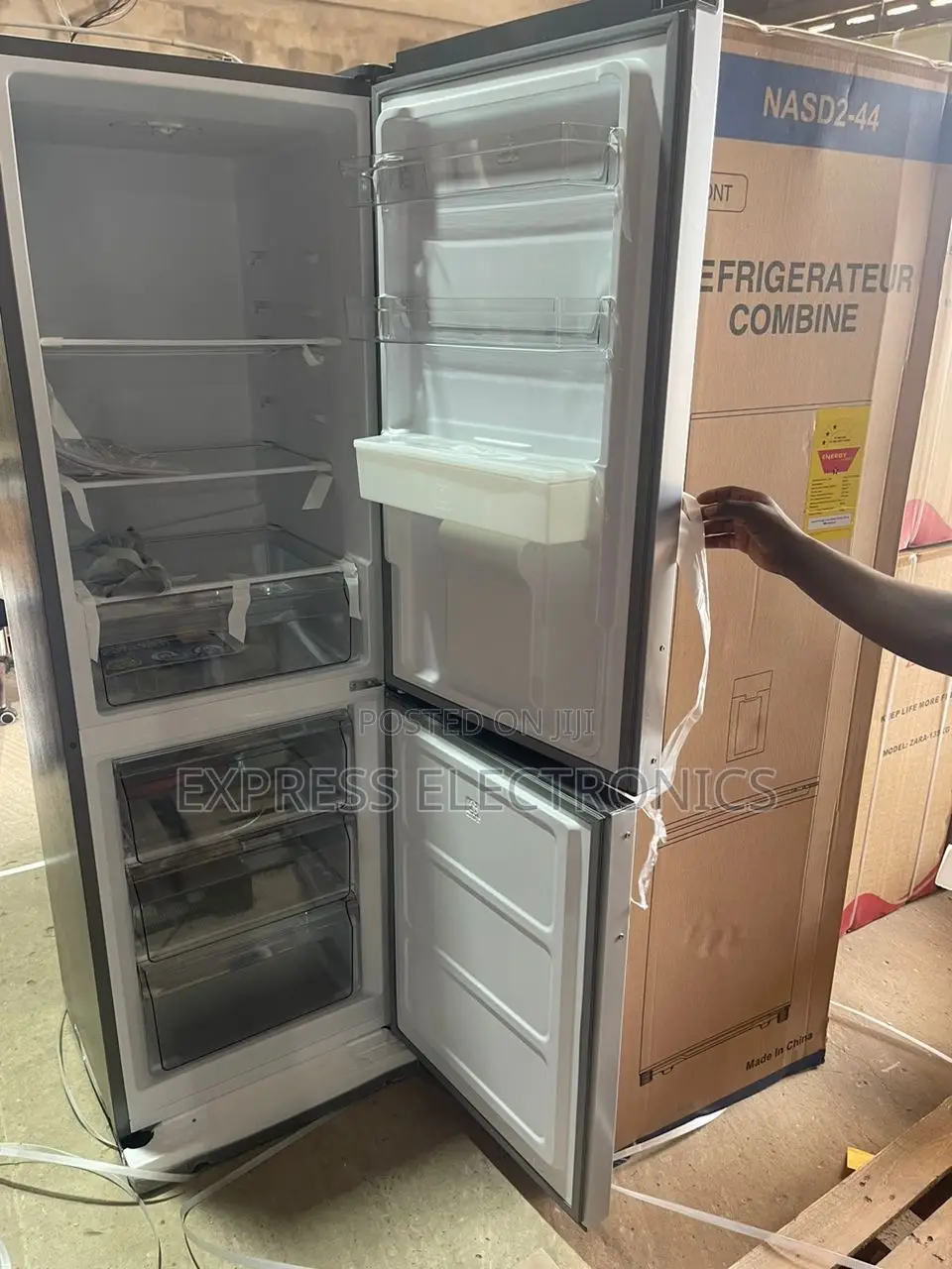 Authentic Fridge Nasco 296L Double Door