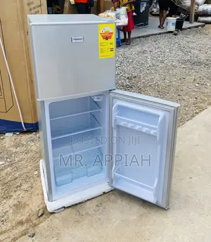 Quality Nasco Nasf2-13 Fl 112ltr Top Freezer Fridge(Gray)