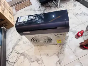 Black Air Conditioner Airflow Split R410 Gas Pearl 1.5hp