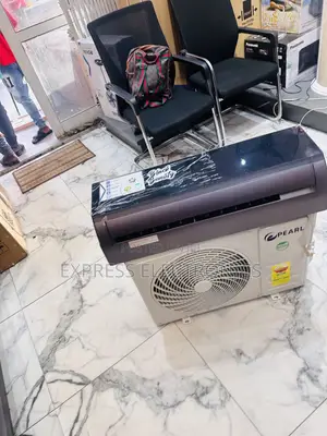 Pearl Black Air Conditioner Split R410 Gas 1.5hp AC 