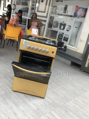 Oven With Grill Glass Lid Volcano 50x50 Gold 4gas Cooker