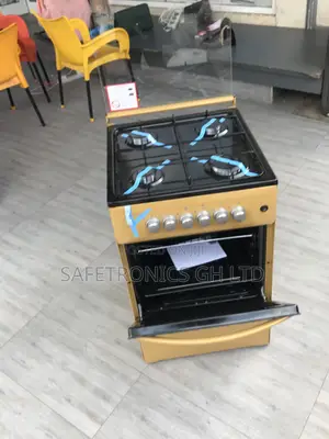 4 Gas Cooker Oven With Grill Glass Lid 50x50