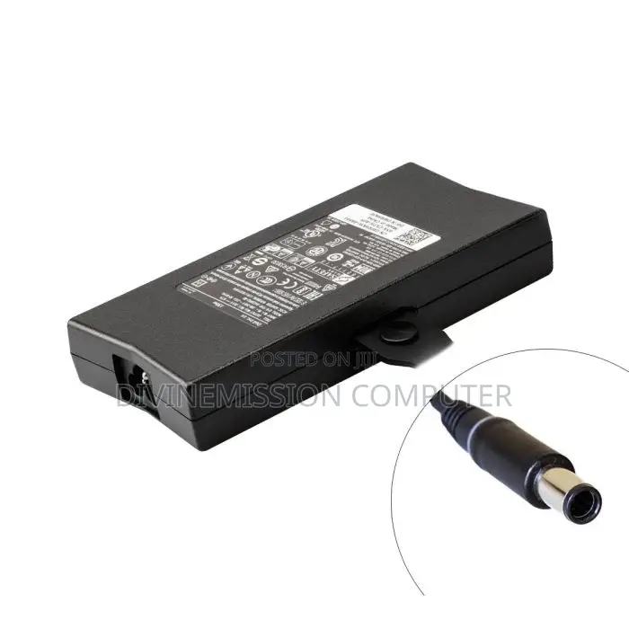 Original UK Used Dell Big Pin Laptop Charger 19.5v-6.7a/ 130w