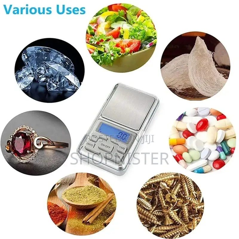 Digital Pocket Mini Scale Bathroom 0.1g 500g