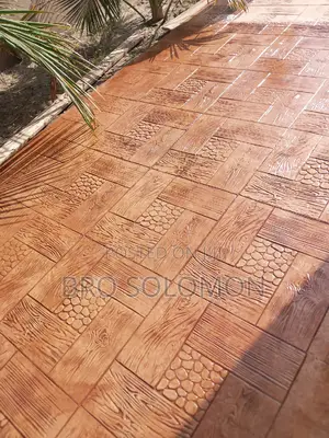 Landscape, Floor Stamp