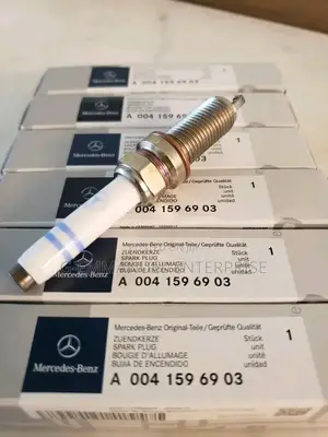 Mercedes Benz C63 Double Turbocharged Spark Plugs.