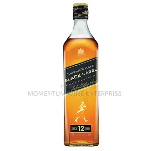 Johnnie Walker Black Label Scotch Blended Whiskey 1l
