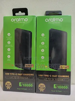 Oraimo Toast 15 Flash 10000mah Fast Charging