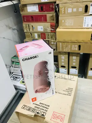 JBL Charge 5 Bluetooth Pink Wireless Speaker