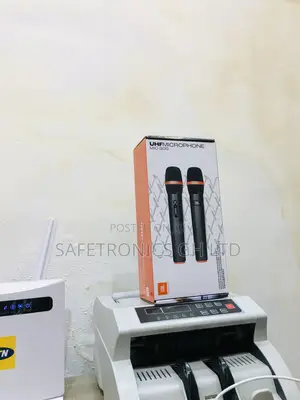 Sealed JBL 2 Microphone Mic-300 Black Wireless