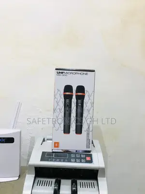 Adjustable Wireless Mic-300 Black Microphone
