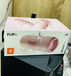 Authentic JBL Flip 6 Wireless Bluetooth Speaker(Pink).
