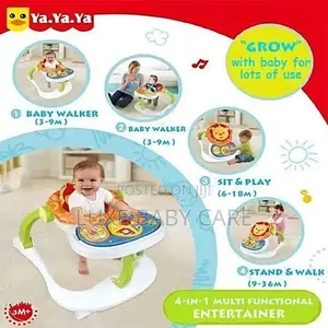 4in 1 Multifunctional Baby Walker