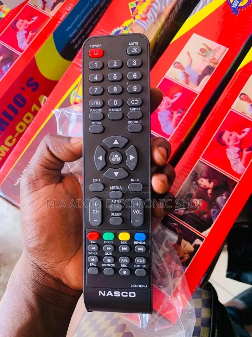 High Quality Nasco Remote Control(Black).