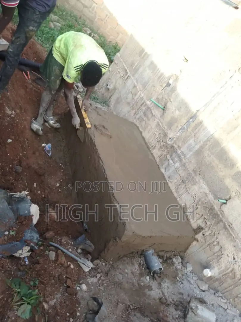 Biodigester// Biofil Toilet Installation in Kasoa Market