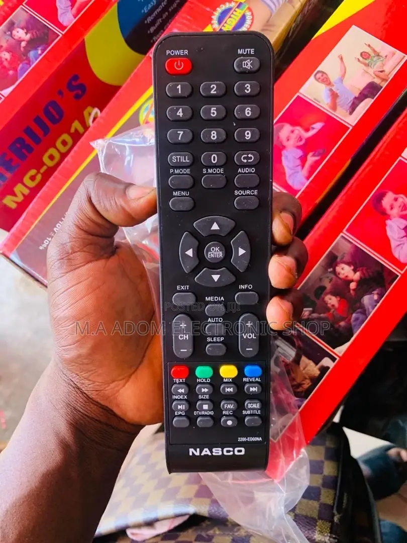 Newly in Stock Nasco Electric Remote Control(Black).